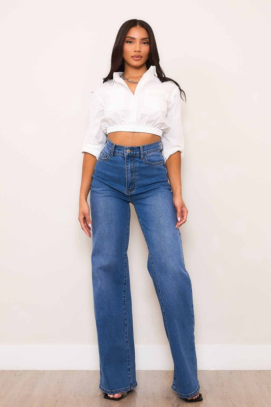 Wide leg Jeans