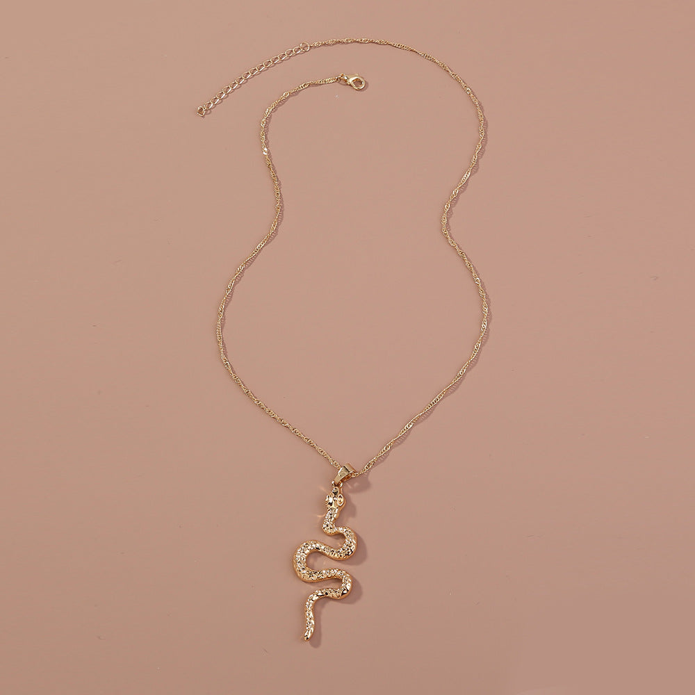 Gold Snake necklace