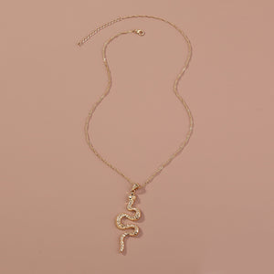 Gold Snake necklace