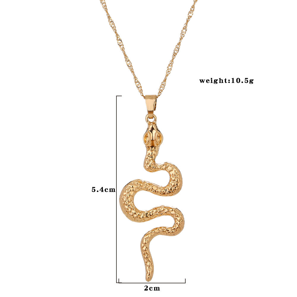 Gold Snake necklace