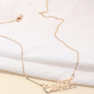 Fashion Twelve Constellation Necklace