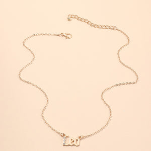 Fashion Twelve Constellation Necklace